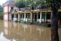 জলাবদ্ধতায় বিপর্যস্ত চান্দপুর হাজীবাড়ি প্রাথমিক বিদ্যালয়: ৯ বছর ধরে নেই প্রধান শিক্ষক